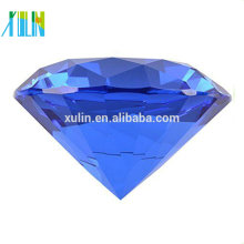 New Big 100mm Crystal Diamond Shape Paperweight Glass Gem Display Gift Hot